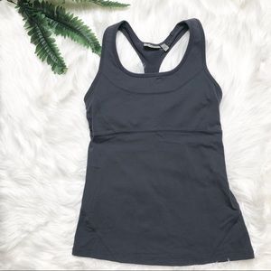 Athleta Asphalt Peek Racerback Tank